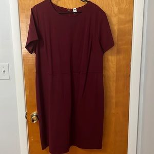 Dress-Burgundy